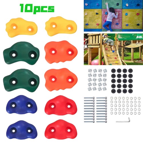10x kids climbing stones bolt - kids,