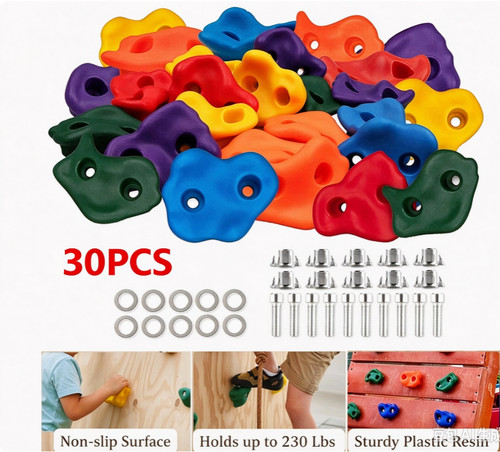 30x kids climbing stones bolt - 30x,